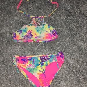 Bright colorful bikini